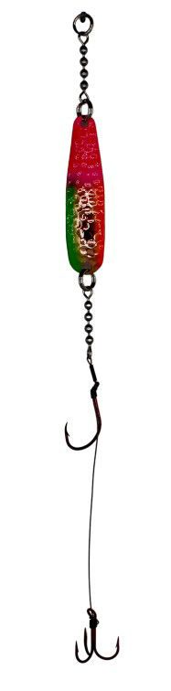 MICHIGAN STINGER - SPOON HARNESS - COPPER HAMMERED - JAGERBOMB MFG# DXCHJAG