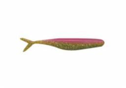 Bass Assassin Split Tail Shad 4" Electric Chicken