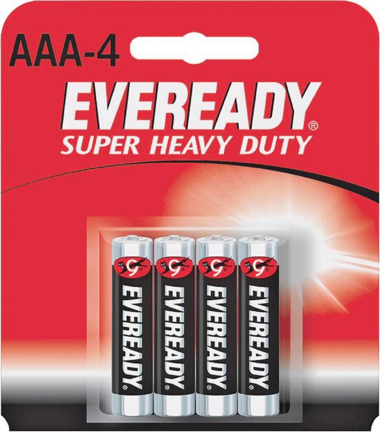 Eveready Super Heavy Duty AAA4 Batteries
