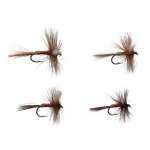 Courtland Fly Assortment Dry; Royal Wulff 4pk