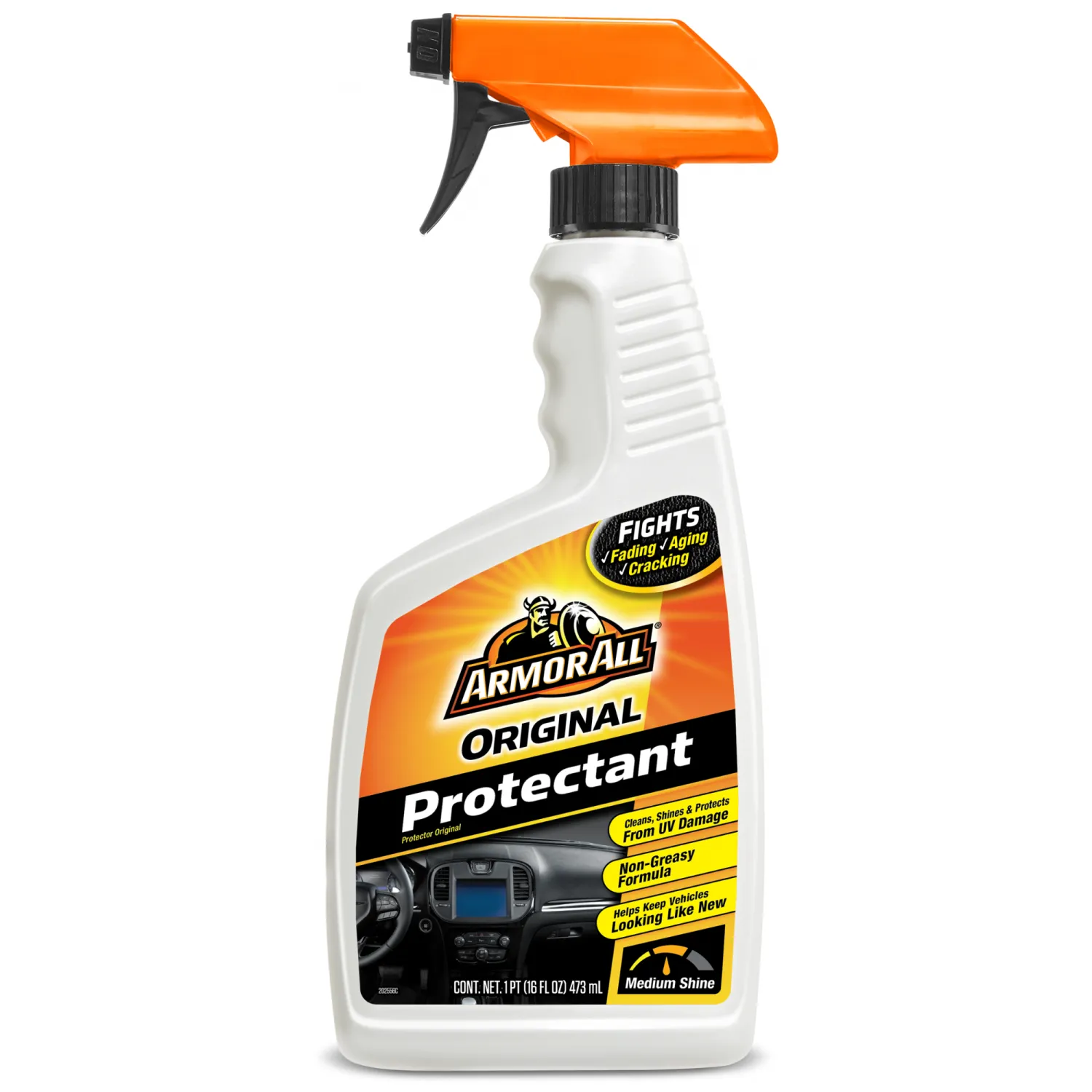 Armor All 16oz Original Protectant Automotive Protector: Liquid Car Cleaner, Prevents Fading &amp; Cracking, Scented Spray