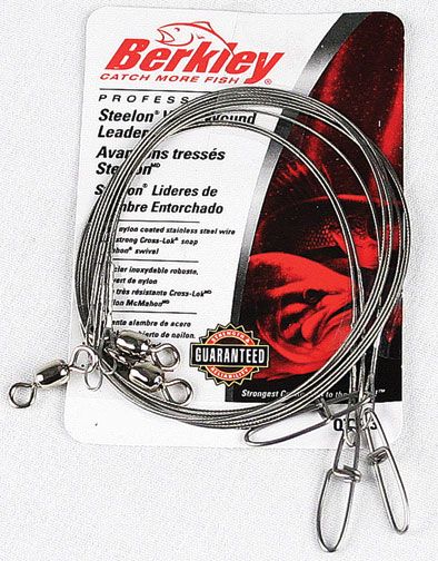 Berkley Steelon Wire-Wound Leaders 12&quot; 30lb