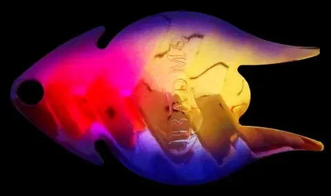 Erie Arrowhead Spinner Blade #8 Swagg Gold Back