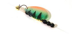 Dutch Fork Custom Lures 10" Fluoro Carbon Crawler Harness Golden Perch