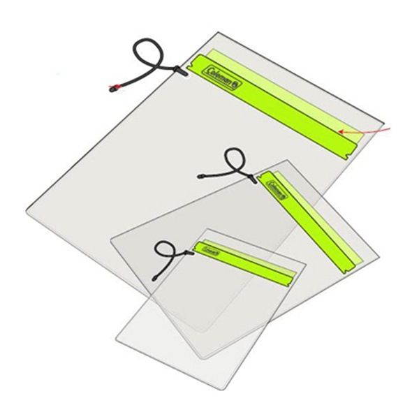 COLEMAN 2000016524 Splashproof Pouches 3/Pk