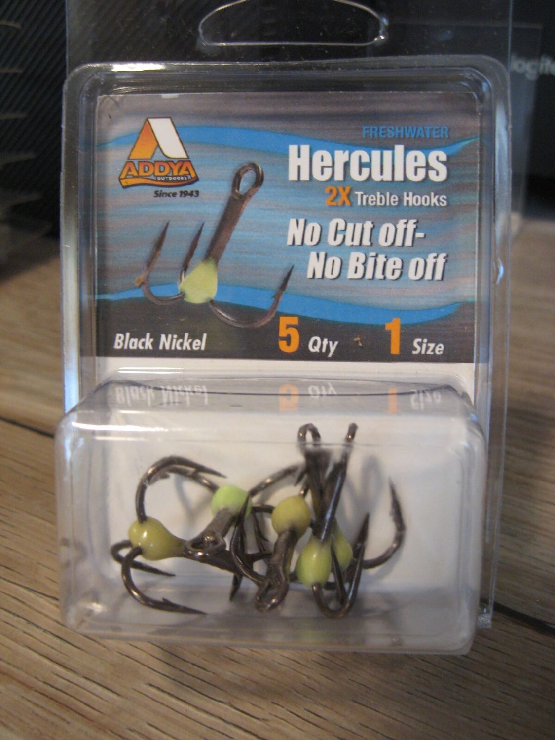 Addya Hercules 2X Treble Hooks