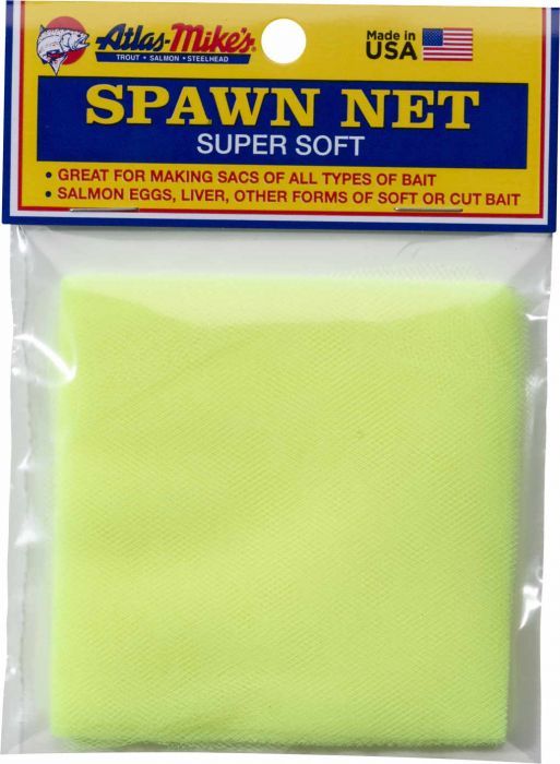 Atlas Mikes Spawn Net-3&quot;&quot;X 3&quot;&quot; Squares (Chartreuse)