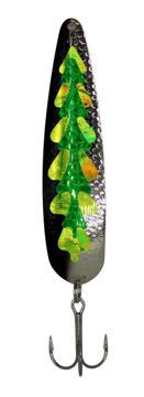 MICHIGAN STINGER-MAGNUM STINGER-4.75"-SILVER HAMMERED-FAT NANCY'S