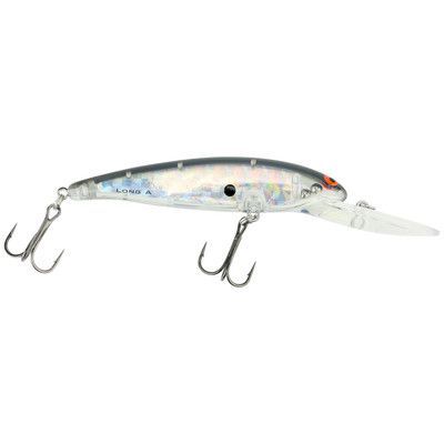 Bomber 24 Deep Long A Silver Pearl/Black Back