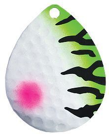 White/Green Black Tiger Nickel Back Colorado Blades Size 3 3pk