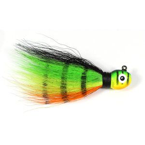 Challenger Bucktail Jig 3/4oz. Fire Tiger  CJ34-11