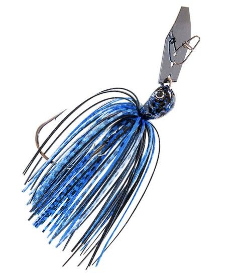 Chatterbait Jack Hammer 1/2oz Black/Blue