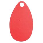 Red Painted Indiana Spinner Blades Size 3