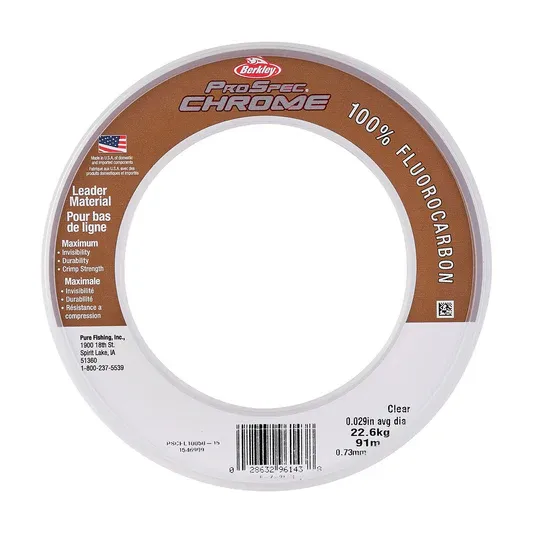 Berkley ProSpec Chrome Fluoro Leader 15lb 25yd PSCFL2515-15