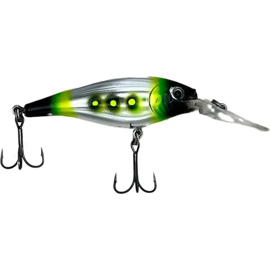JT Custom Berkley Flicker Shad Chr Sea Sick
