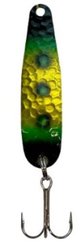 "MICHIGAN STINGER-SCORPION-2.25""-SILVER HAMMERED-AF LAKE ERIE UV" XSH531