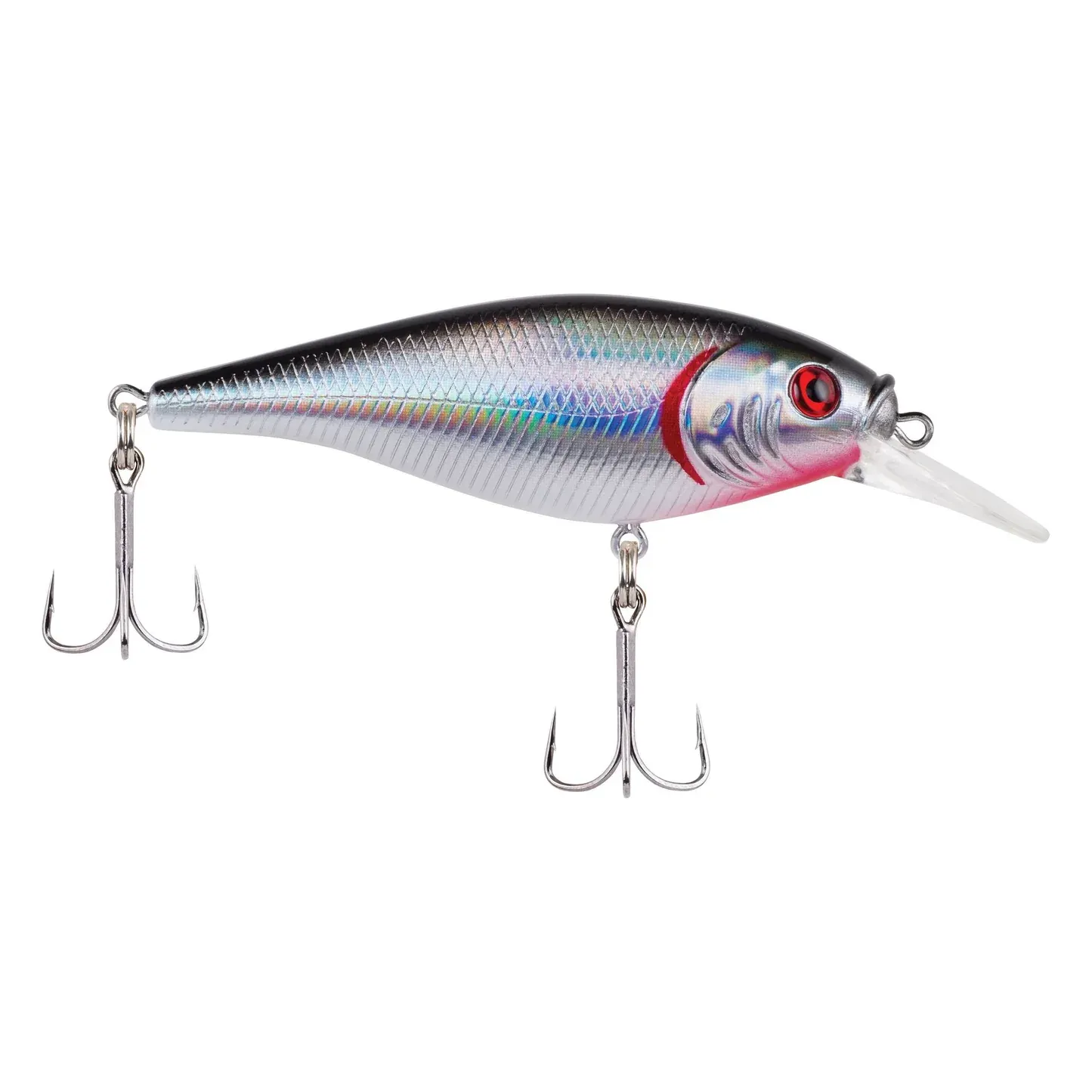 Flicker Shad 5 Shallow Black Silver FFSH5S-BSV