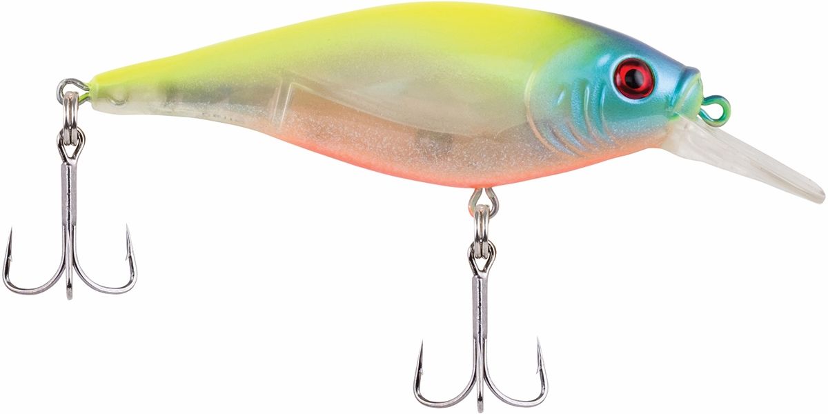 Flicker Shad 7 Shallow Flashy Chartreuse FFSH7S-FLCH