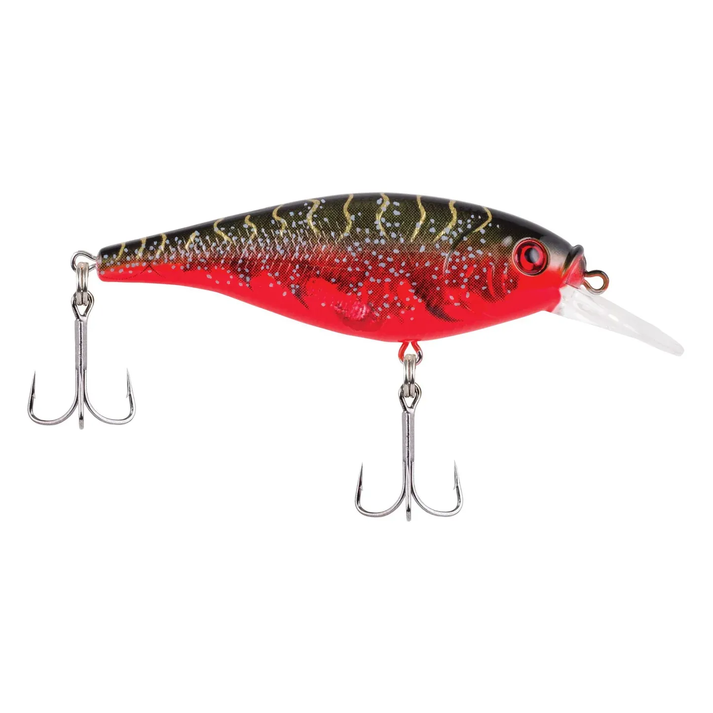 Flicker Shad 7 Shallow Red Tiger FFSH7S-RT
