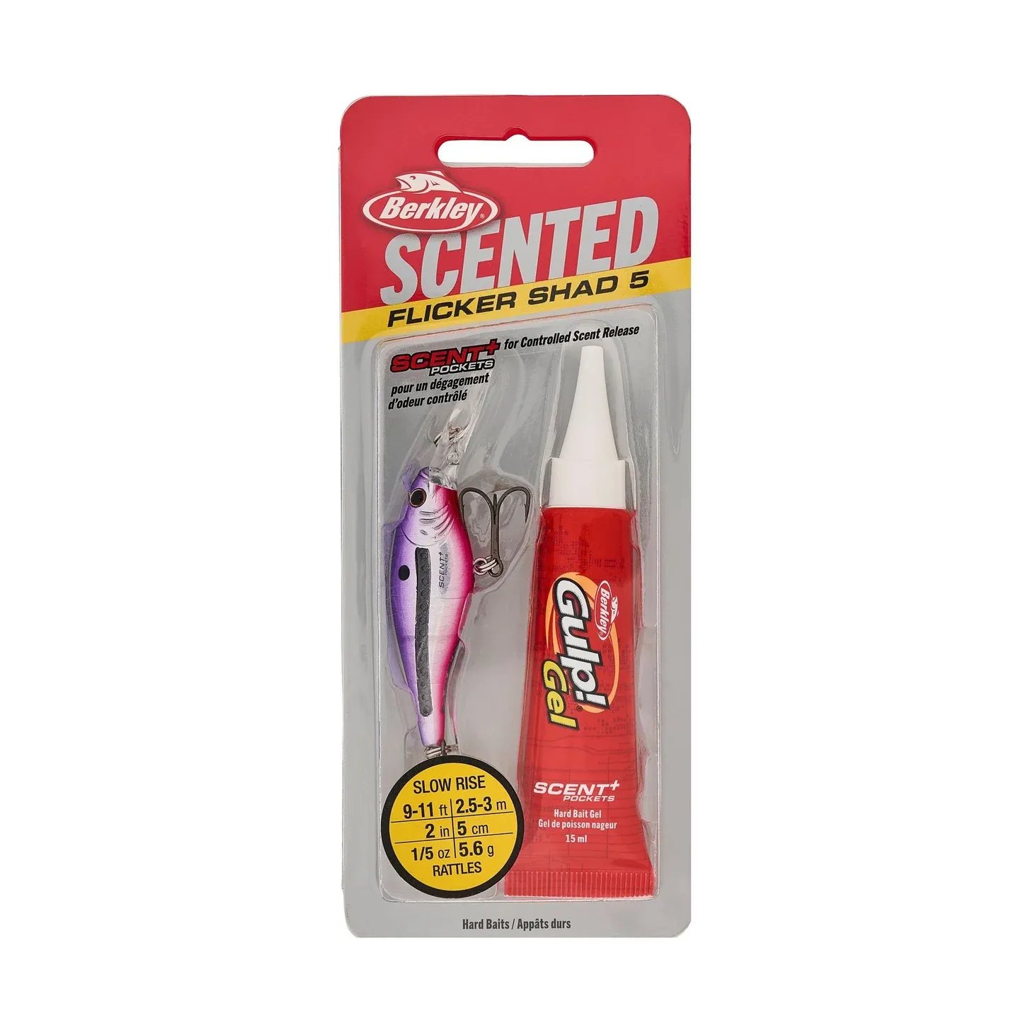 Berkley Scented Flicker Shad® 5 Slick Purple Candy FSFSH5M-SLPC