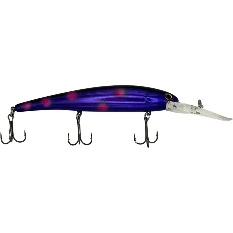 JT Custom Bandit Walleye Deep Diver Purple Voodoo