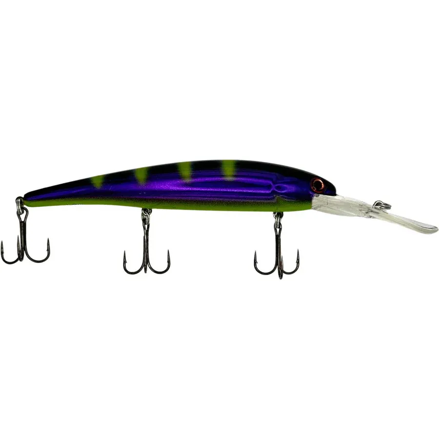 JT Custom Bandit Walleye Deep Diver Purple Lambo
