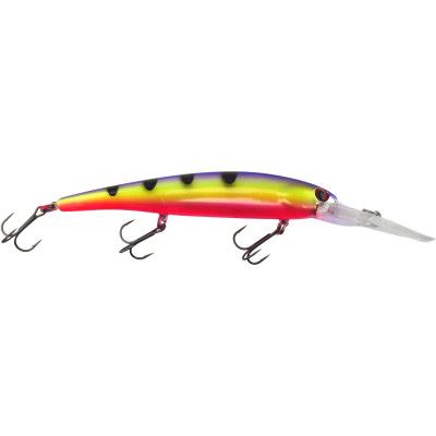 JT Custom Bandit Walleye Deep Diver Purple Perch