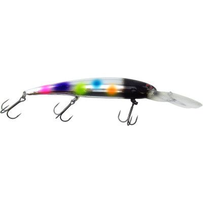 JT Custom Bandit Walleye Deep Diver Black Wonderbread