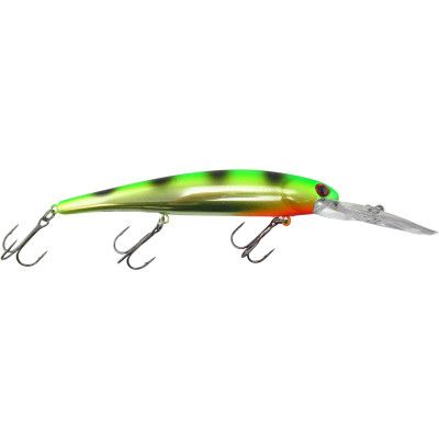 JT Custom Bandit Walleye Deep Diver Neon Perch