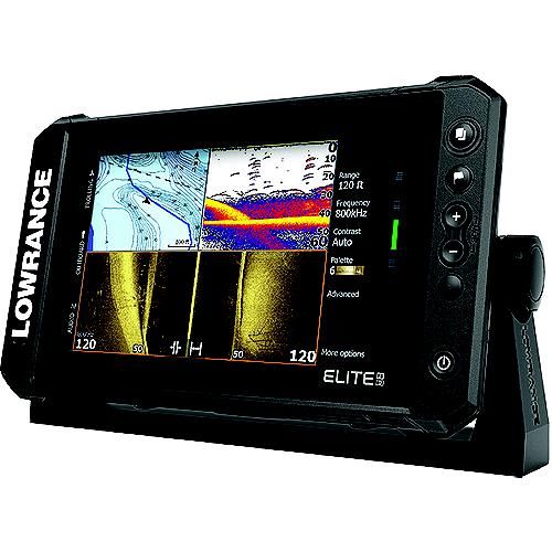 Lowrance 00015692001 Elite FS 9 Fishfinder/Chartplotter w/C-MAP Contour+ &amp; Active Imaging 3-in-1 Transducer