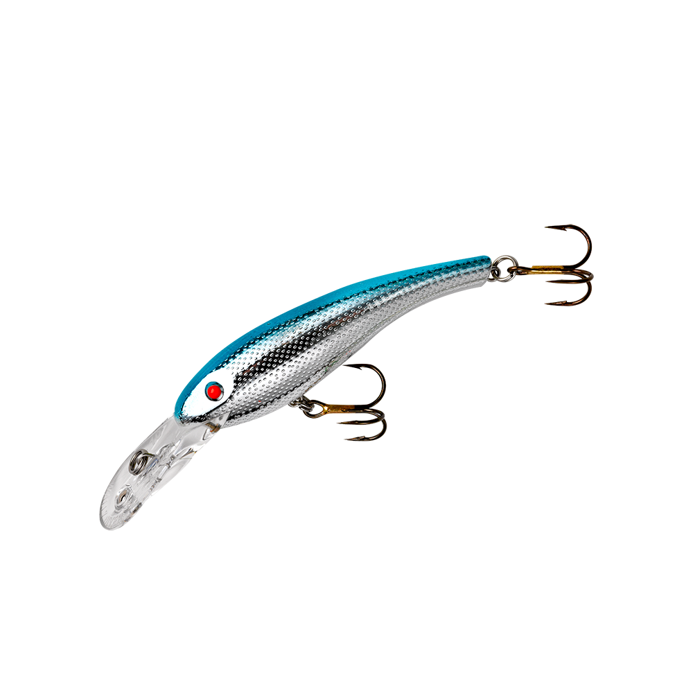 "CORDELL WALLY DIVER CHROME/BLUE,4 1/2',3/8 OZ