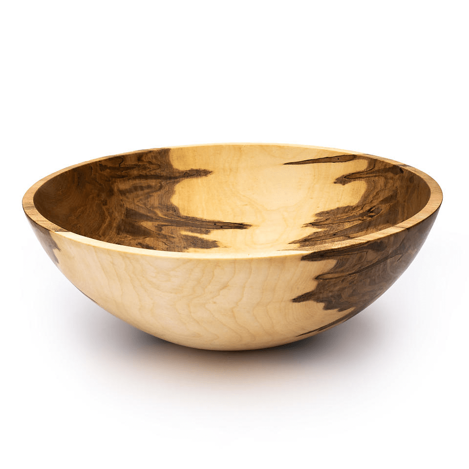 Traditional Round Maple Bowls