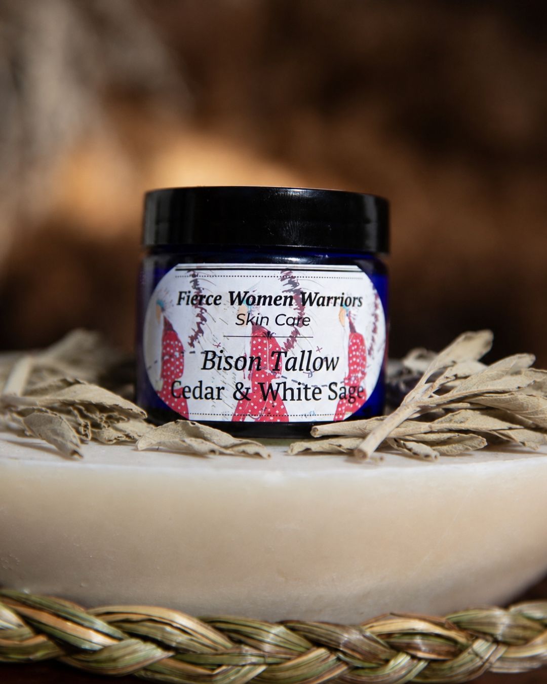 Cedar &amp; White Sage Bison Tallow Moisturizer