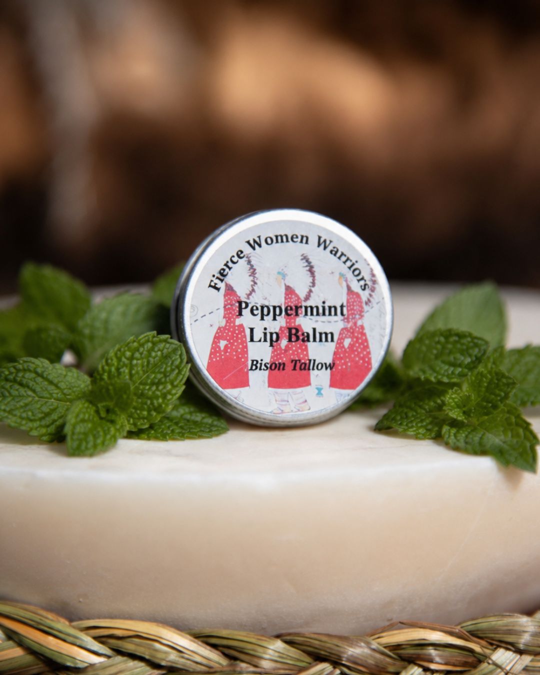 Peppermint Bison Tallow Lip Balm