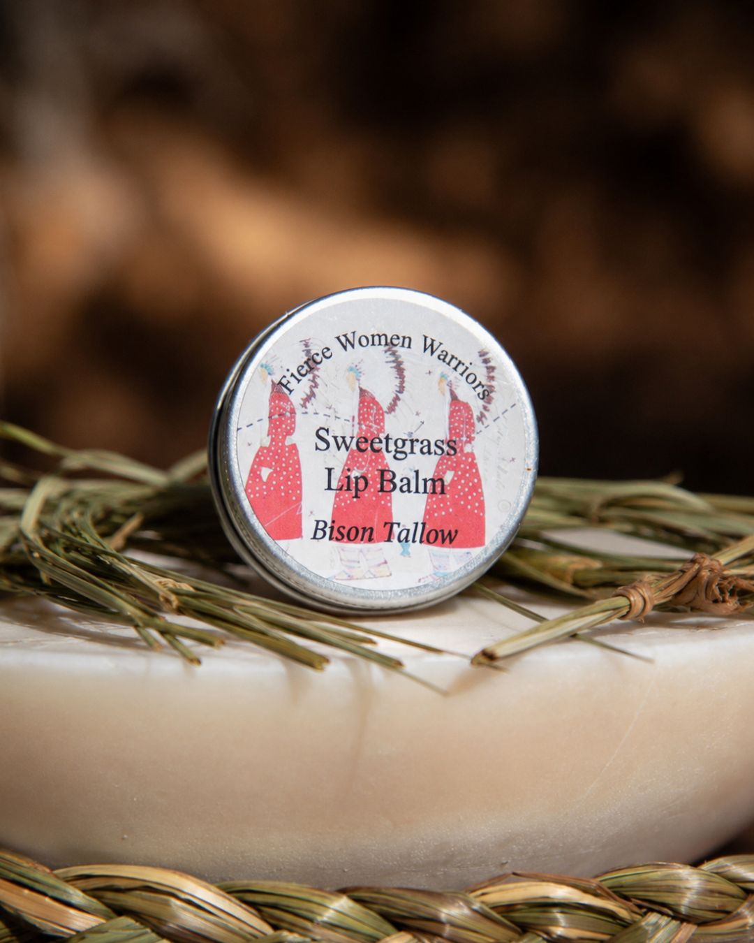 Sweetgrass Bison Tallow Lip Balm