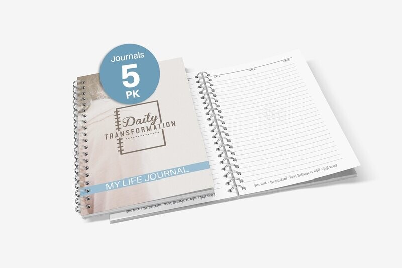 Life Journal (5-pack)