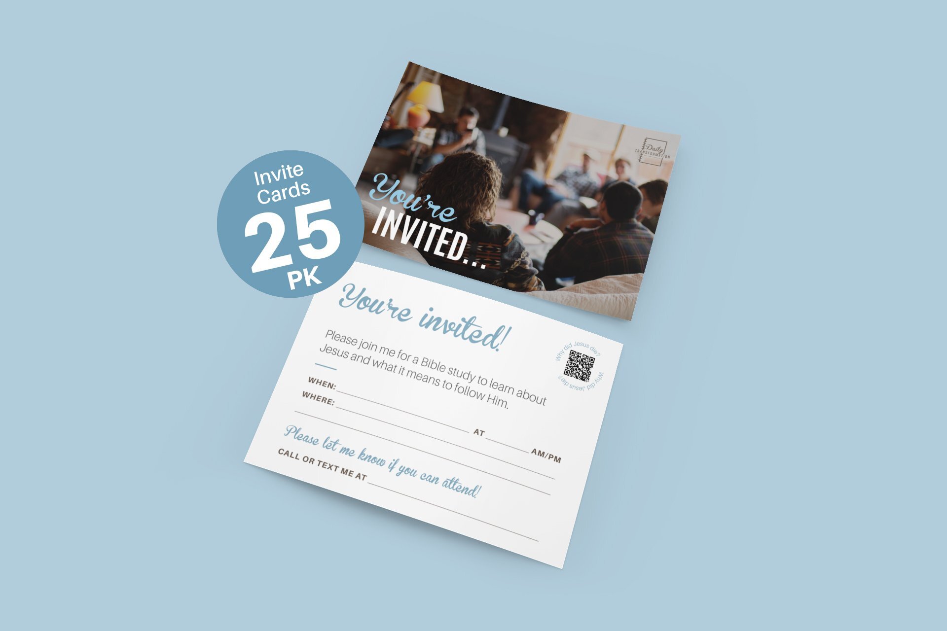 Invitation Cards (25-pack)