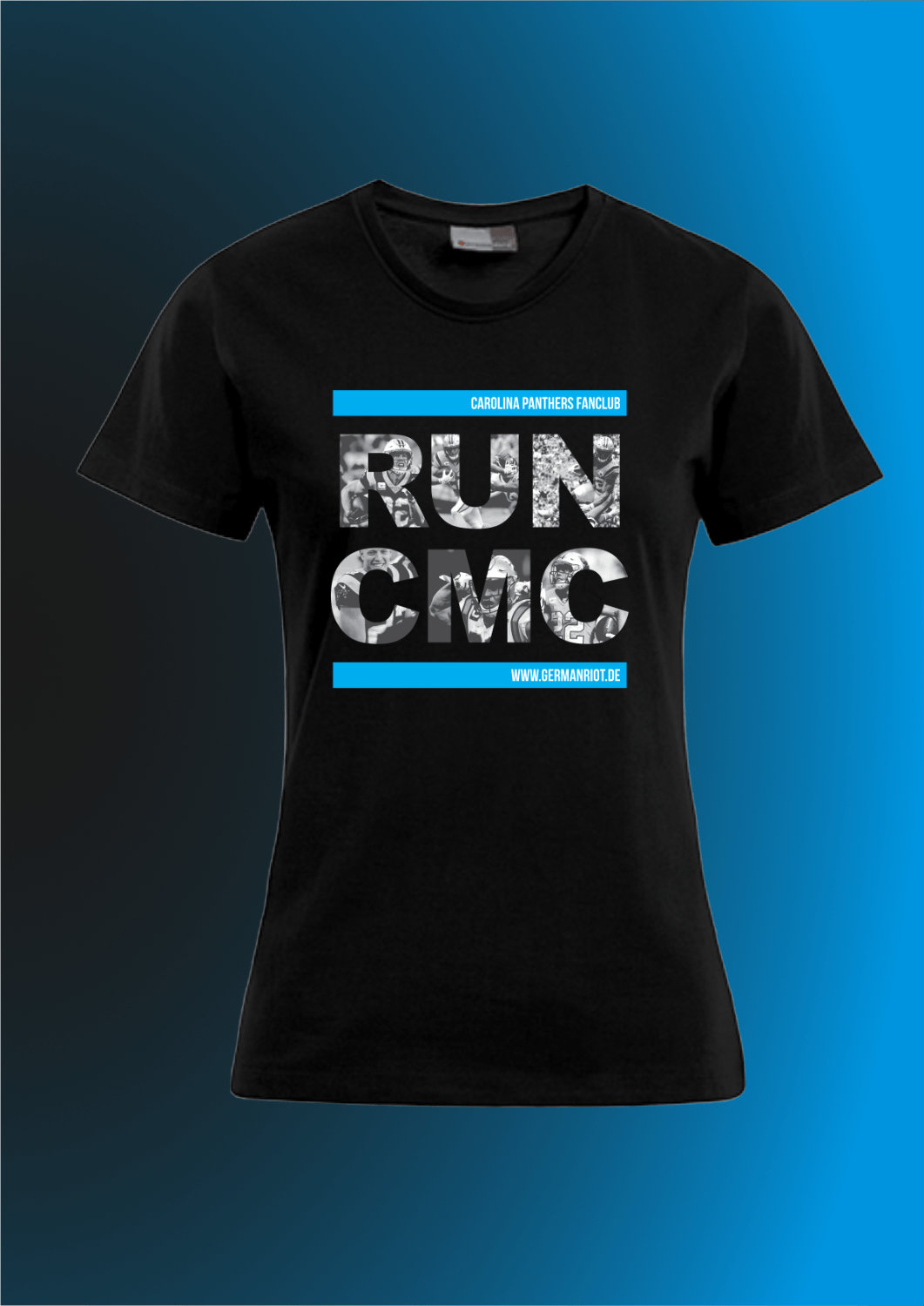 The German Riot Damen T-Shirt “Run CMC”
