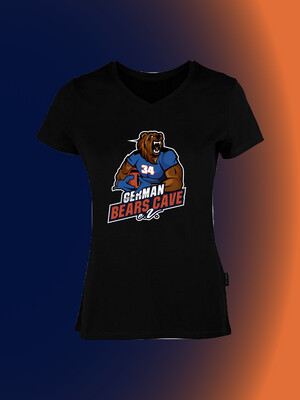 German Bears Damen V-Neck T-Shirt 