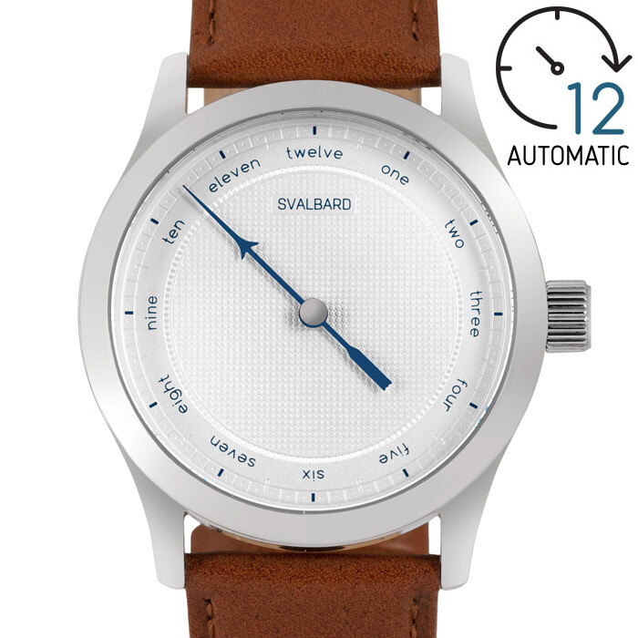 Automatic single hand watch Svalbard Tordzhils EJ11