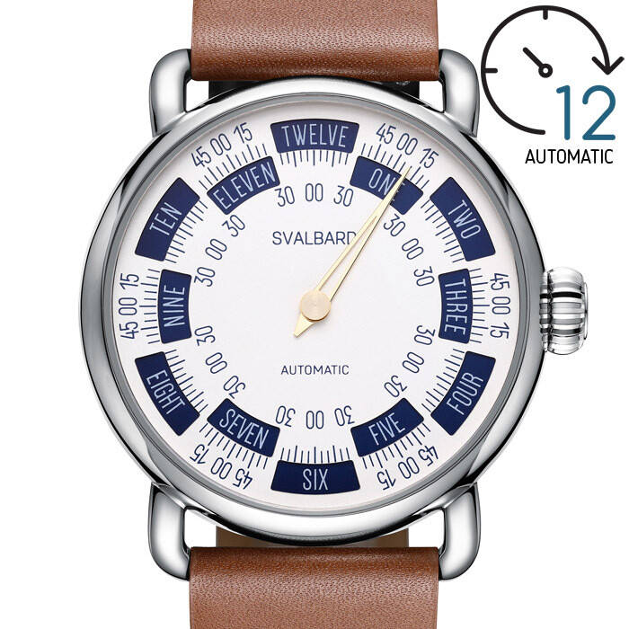 Automatic single hand watch Svalbard Course FK22