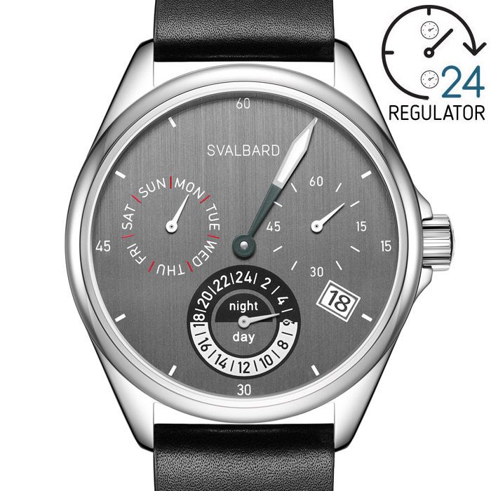 24-hour regulator watch Svalbard Regulator GM25