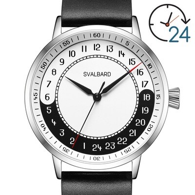 [PRE-ORDER] 24-hour watch Svalbard Yin Yang AA53