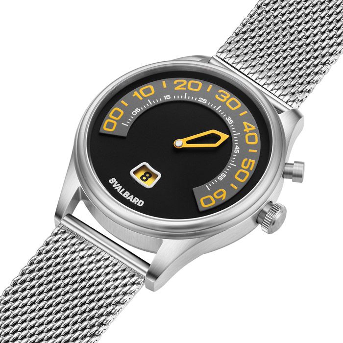 Buy jump hour watch with retrograde minutes Time Travel HX12