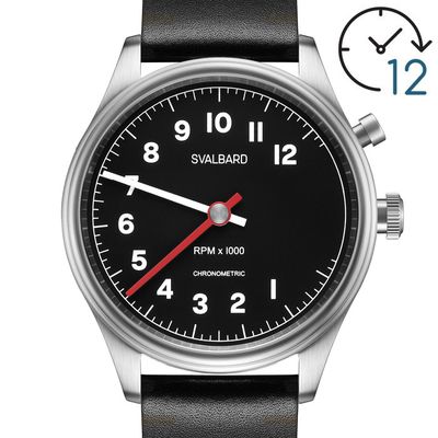 Double retrograde watch Svalbard Time Travel HX22 Double retrograde watch Svalbard Time Travel HX22