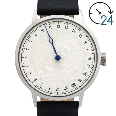 [PRE-ORDER] 24-hour single hand watch Svalbard Solfestuka AA11