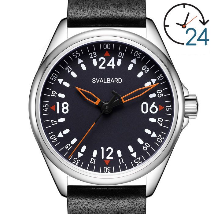 24-hour watch Svalbard Traser GA55