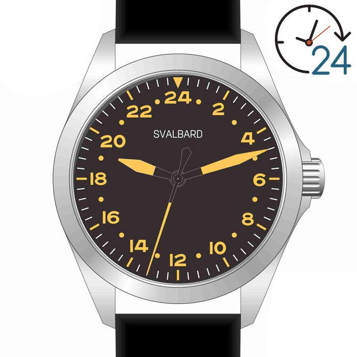 24-hour watch Svalbard Defender GA47