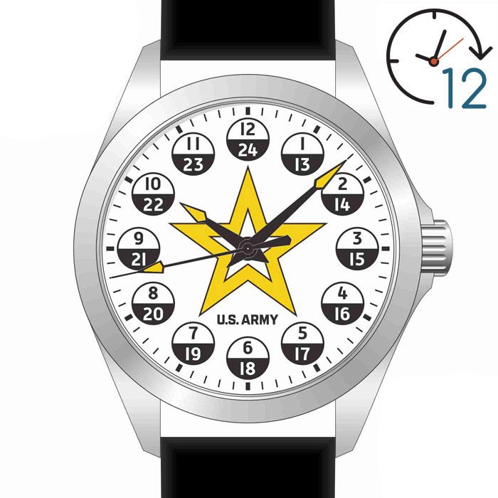Military time watch Svalbard Combat GB16
