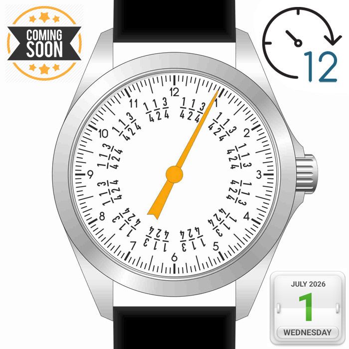 [PRE-ORDER] Single hand watch Svalbard Bits GB17